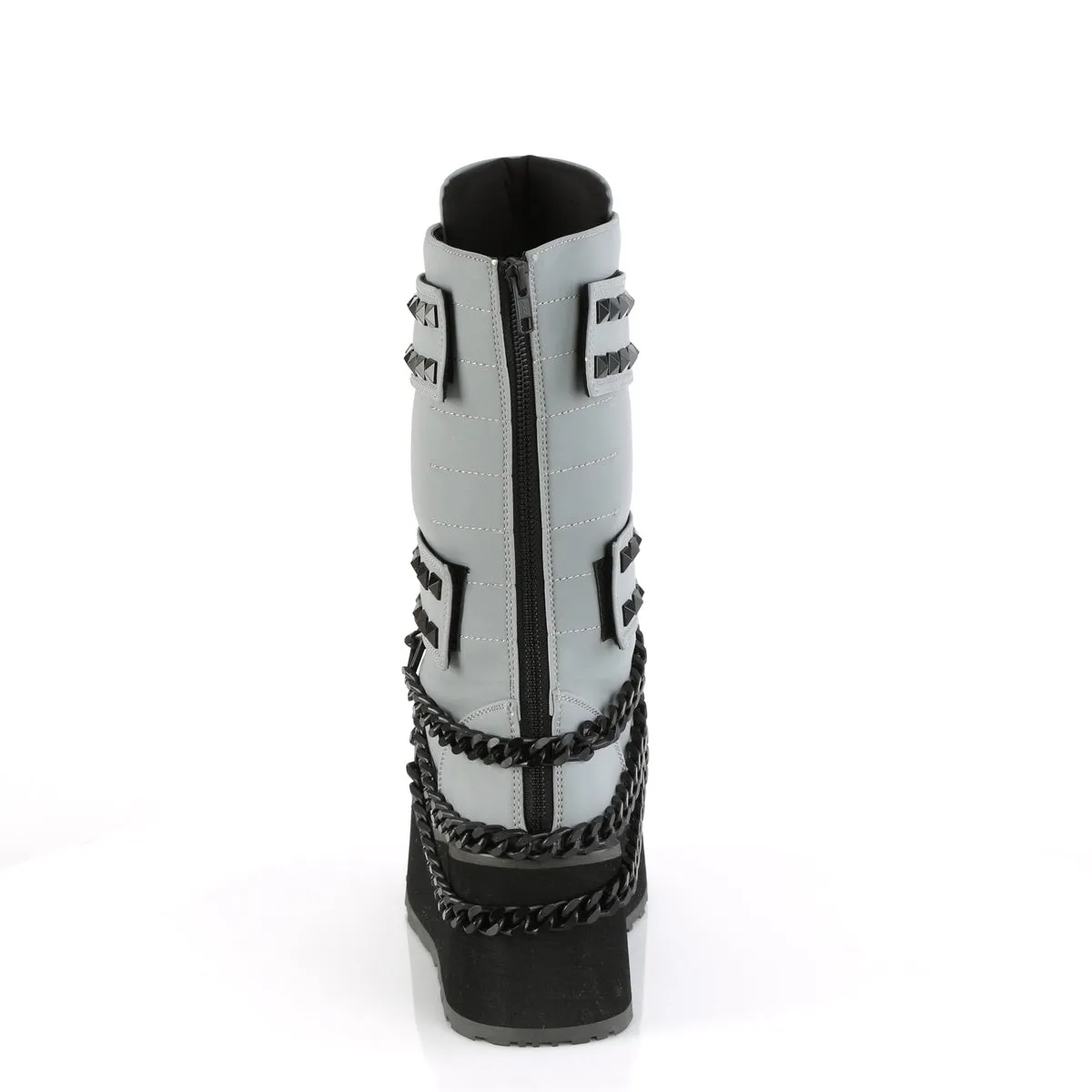 3 Inch Platform TRASHVILLE-138 Gray
