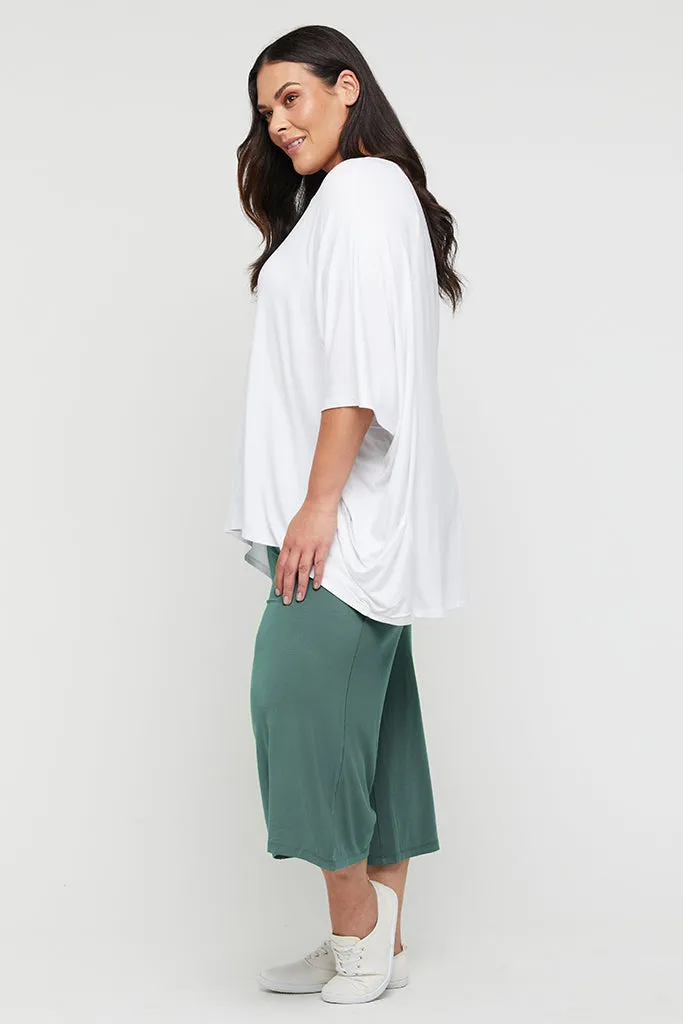 Bamboo Culottes - Silver Pine