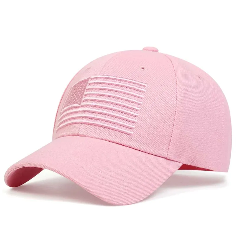 Baseball Cap Bone Men Tactical Army Military Dad Hat American USA Flag Hip Hop Hat Sport Trucker Caps