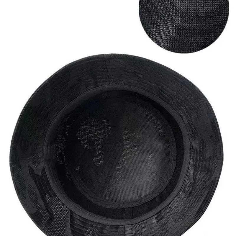 Breathable camouflage fisherman hat fashion shade bucket hats men women outdoor travel leisure cap cotton Panama caps