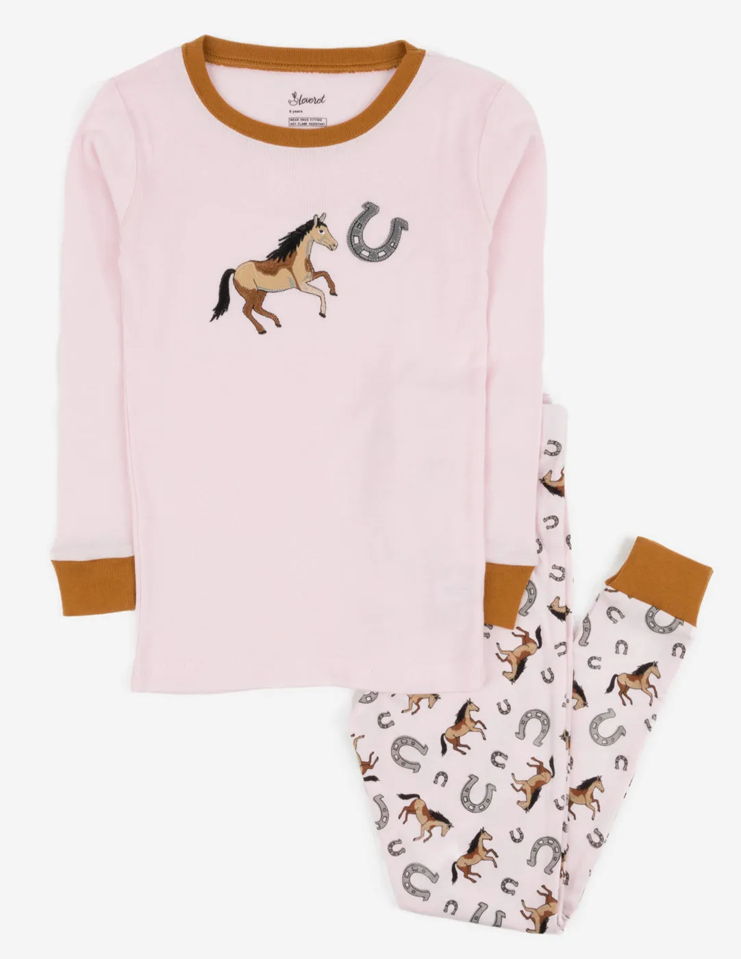 Cotton Horse Print Pajamas