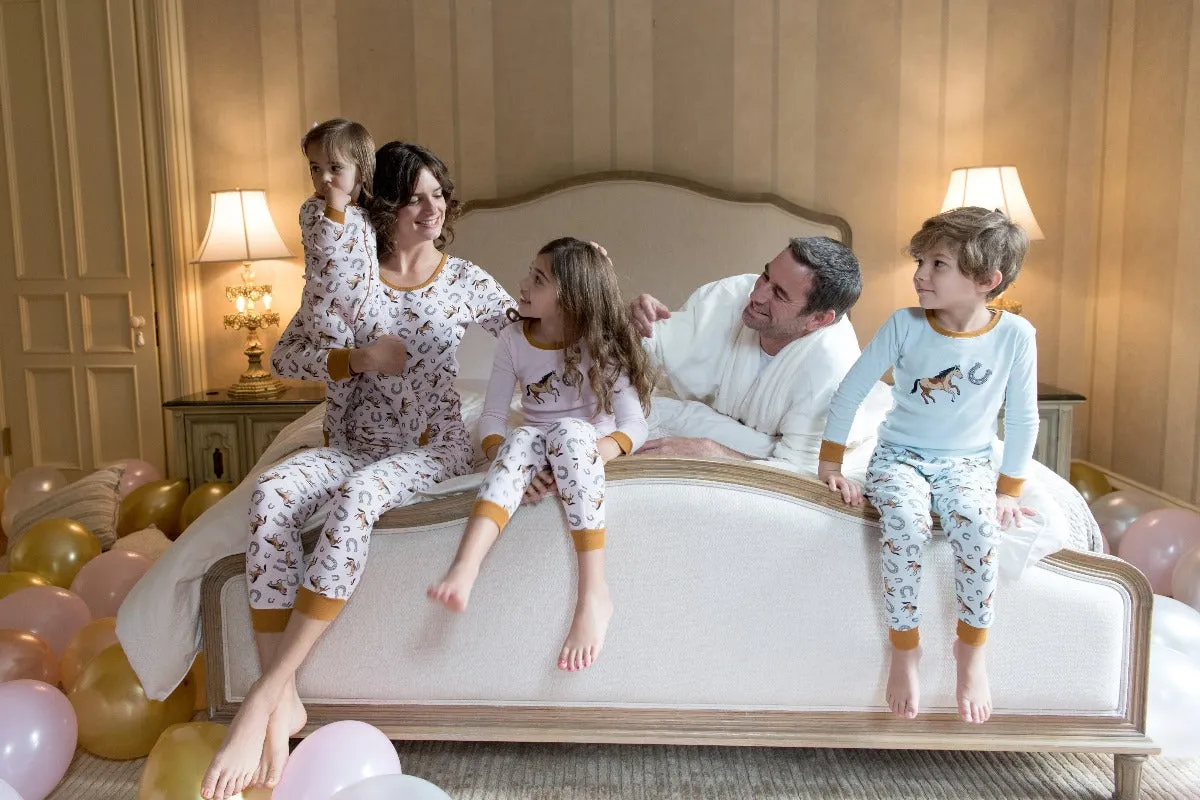 Cotton Horse Print Pajamas