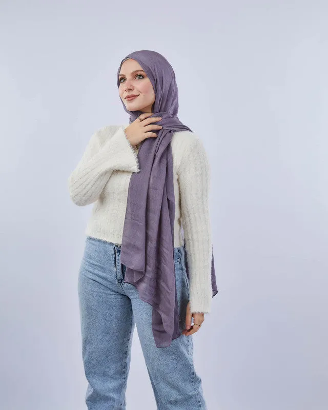 Crinkled Modal Scarf