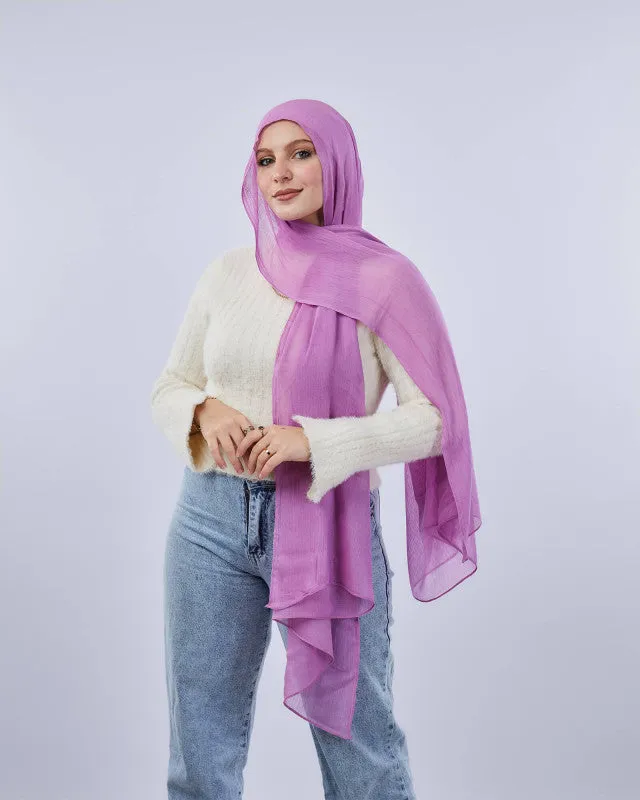 Crinkled Modal Scarf