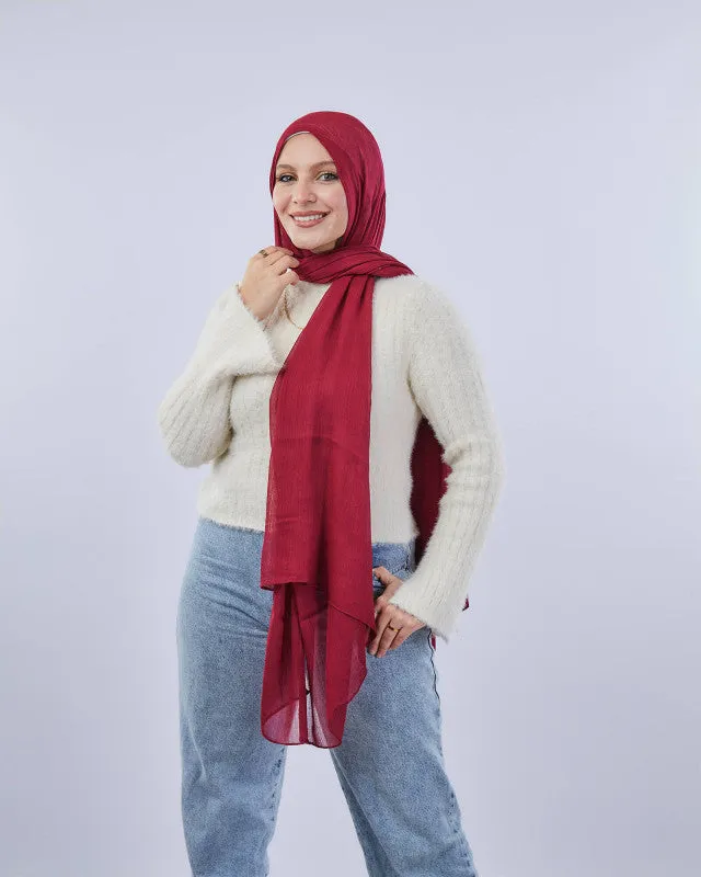 Crinkled Modal Scarf