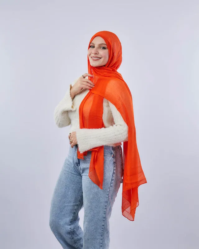 Crinkled Modal Scarf