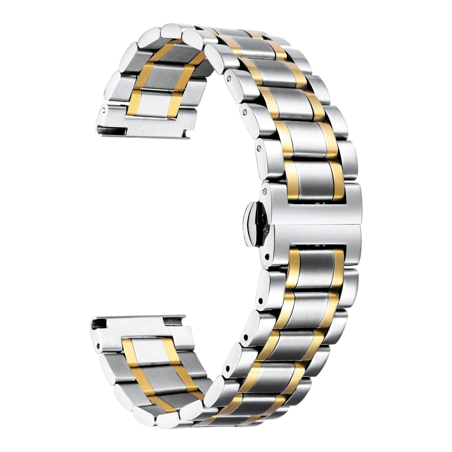 Hugo Boss 22mm Range Stainless Steel Link Watch Strap