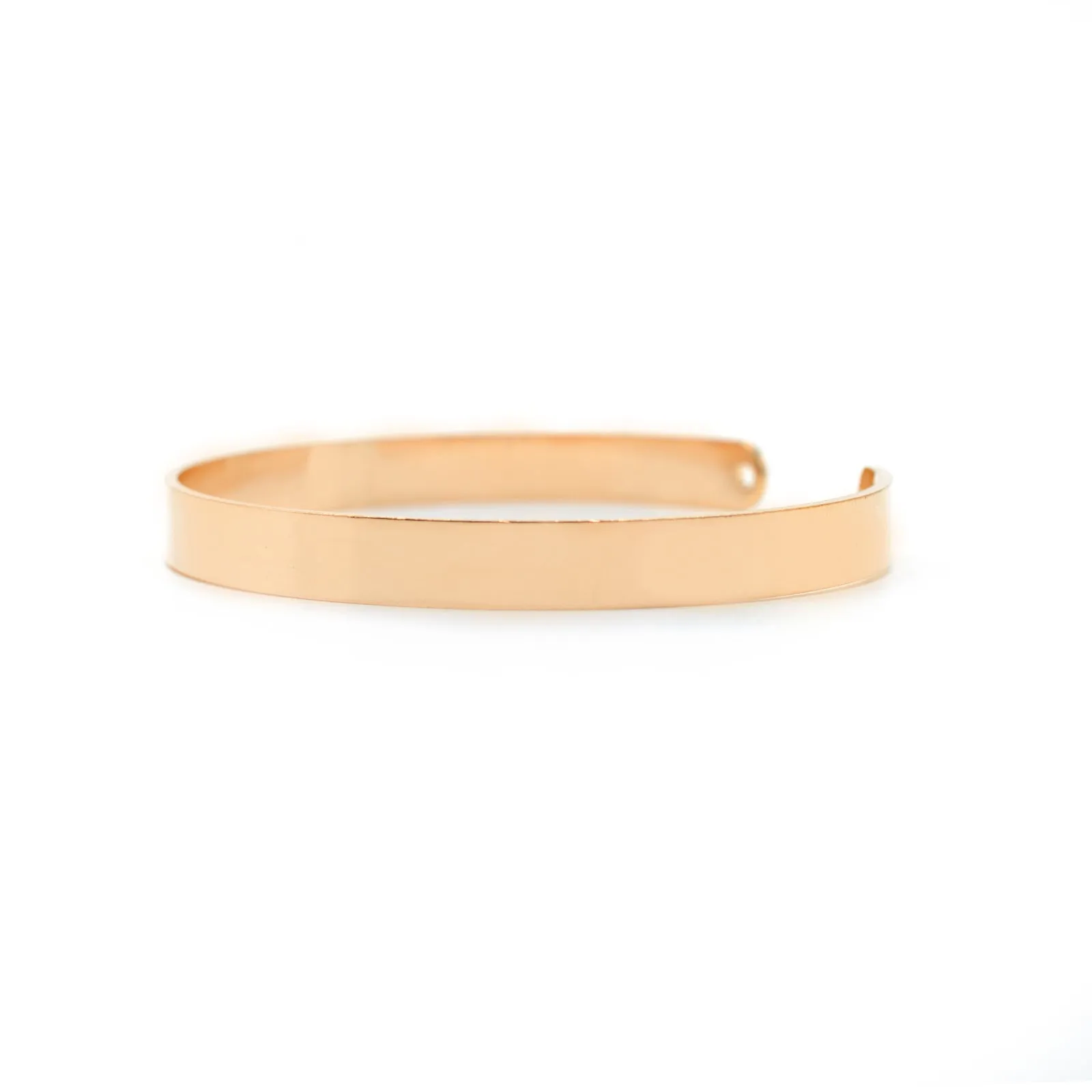 Monica Sleek Rosegold Bracelet Stack