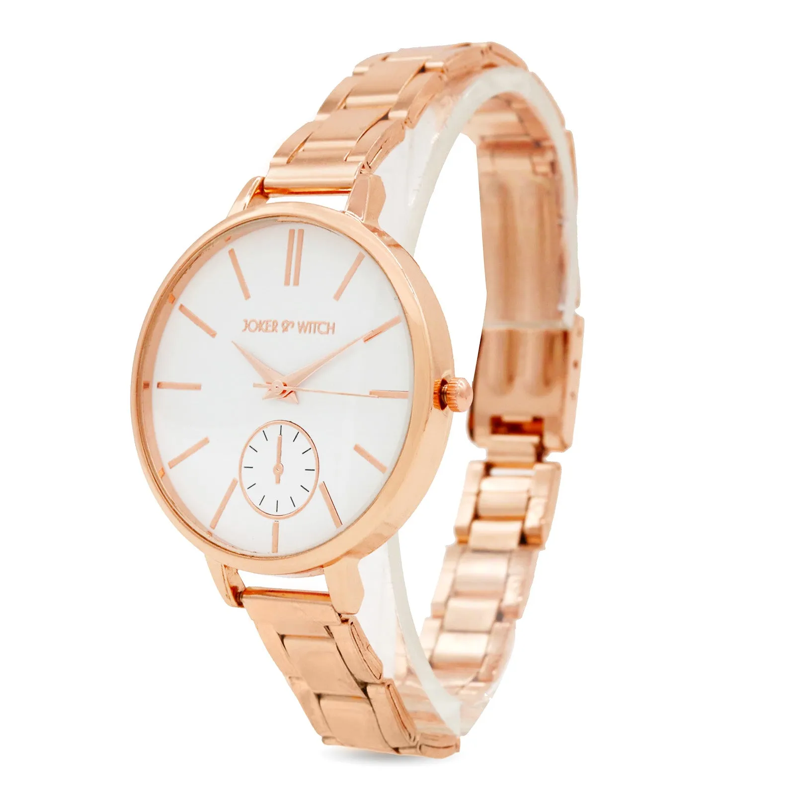 Monica Sleek Rosegold Bracelet Stack