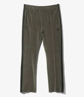 Narrow Track Pant - Olive - C/Pe Velour