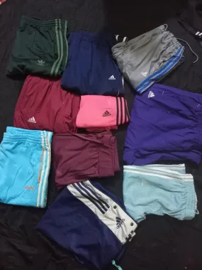 Nike and Adidas Track Pants
