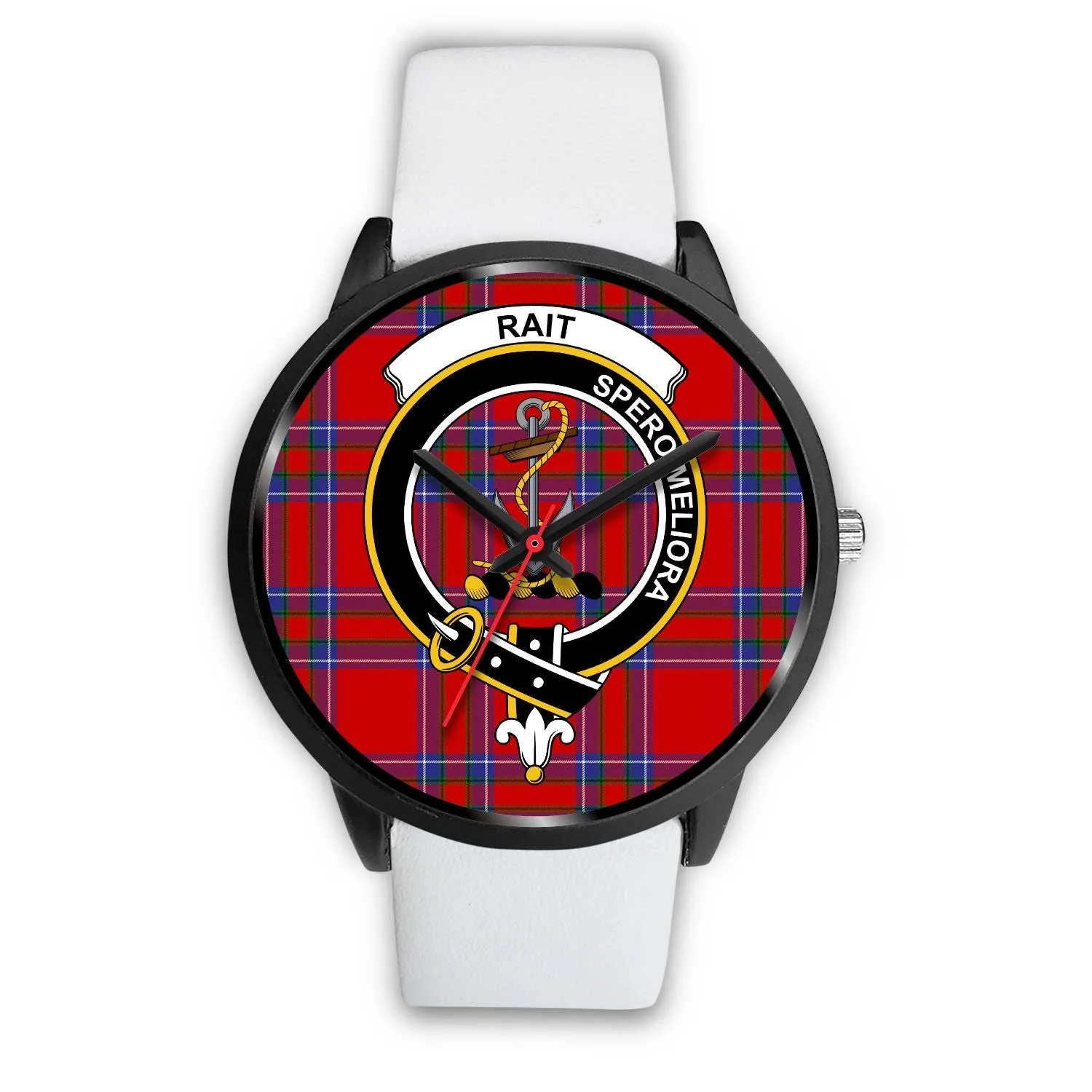 Rait Clan Badge Tartan Black Watch