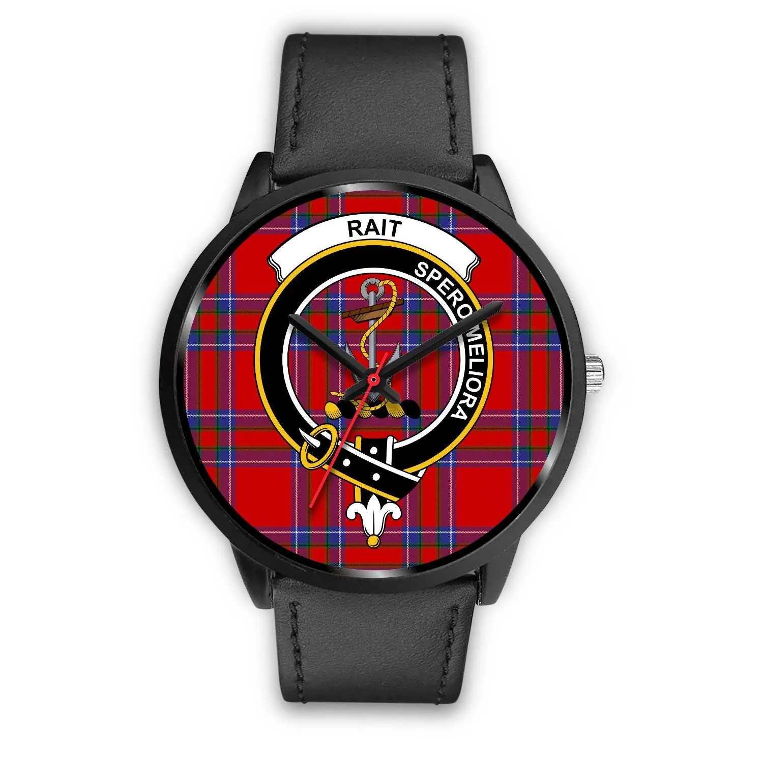 Rait Clan Badge Tartan Black Watch