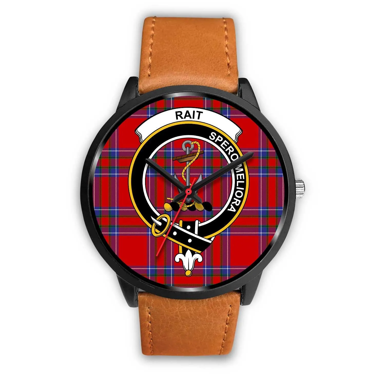 Rait Clan Badge Tartan Black Watch