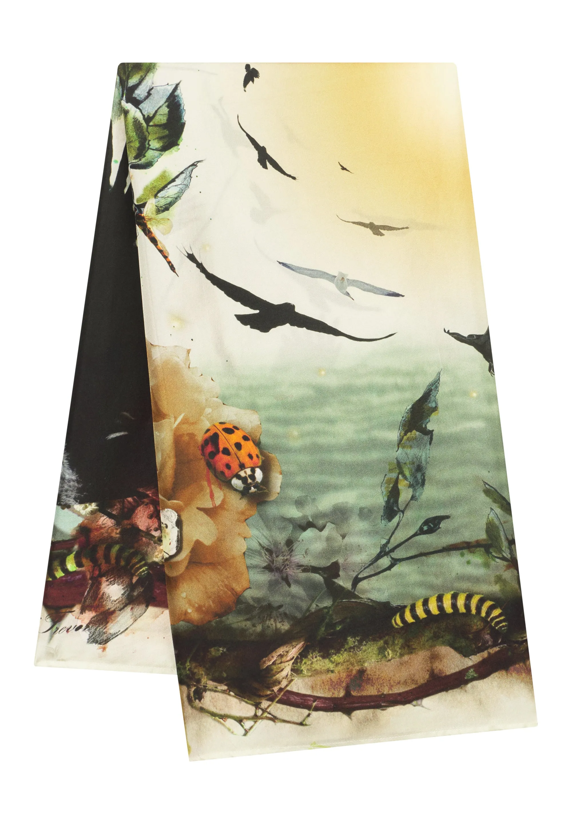 Surise Silk Printed Scarf