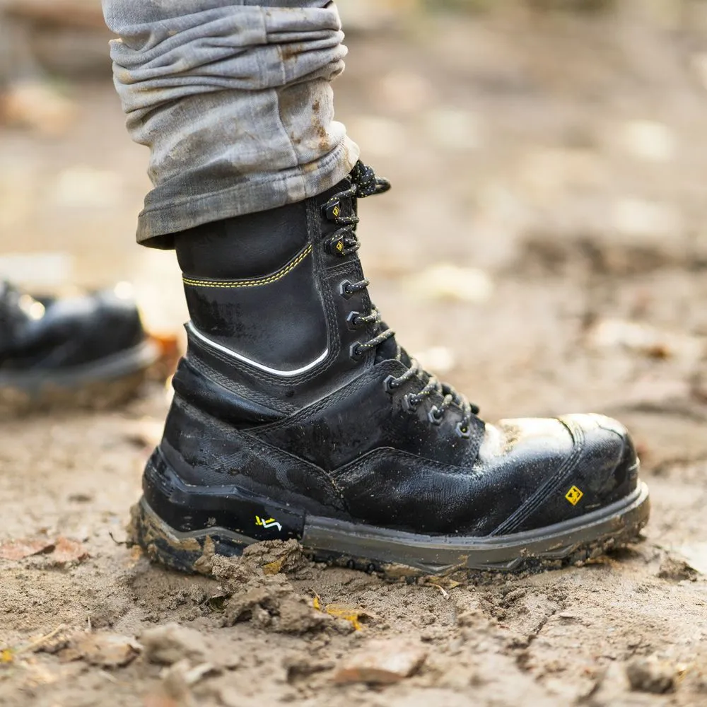 Terra Gantry Men's 8" Composite Toe Work Safety CSA Boot TR0A4NRQBLK - Black