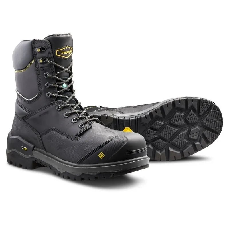 Terra Gantry Men's 8" Composite Toe Work Safety CSA Boot TR0A4NRQBLK - Black