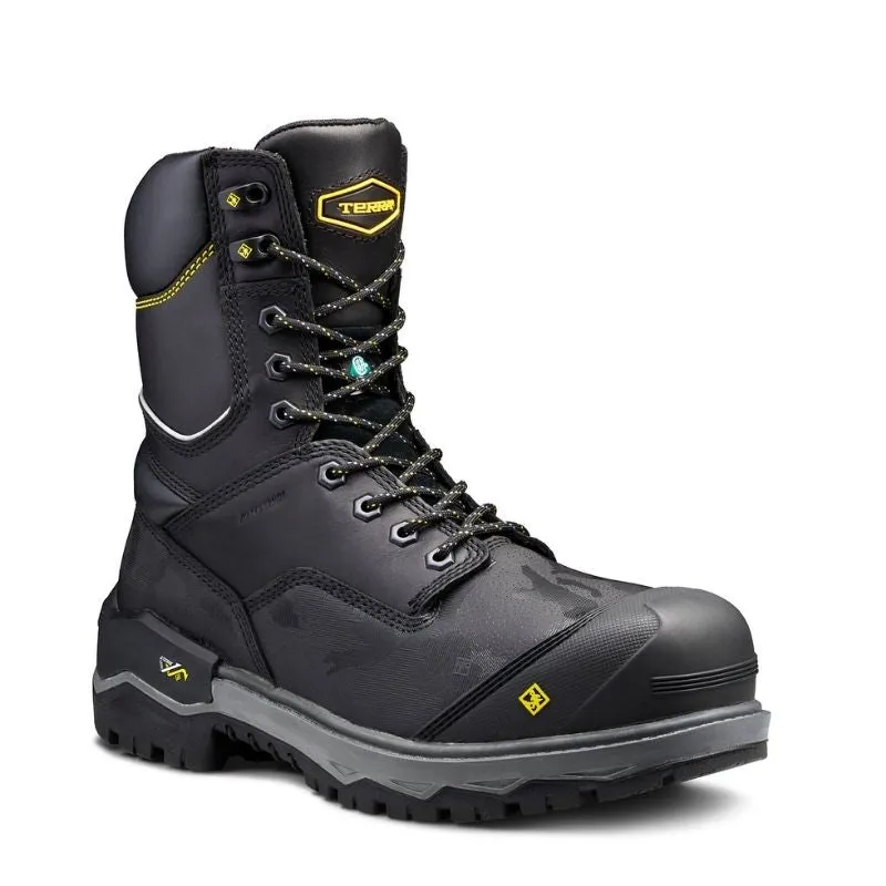 Terra Gantry Men's 8" Composite Toe Work Safety CSA Boot TR0A4NRQBLK - Black