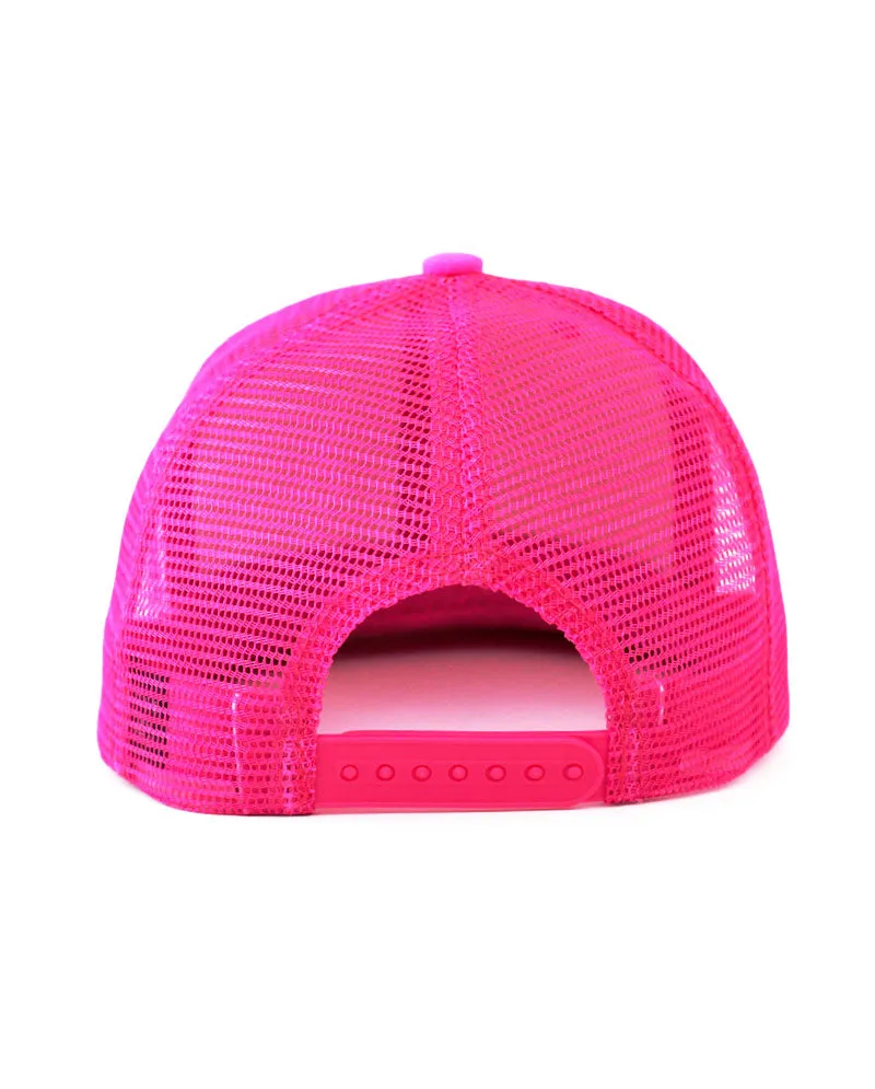 The Hat Depot - Cotton Mesh Back Snapback Trucker Cap