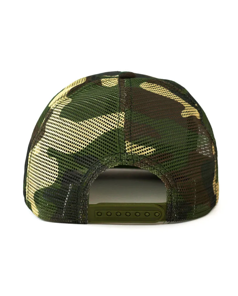 The Hat Depot - Cotton Mesh Back Snapback Trucker Cap