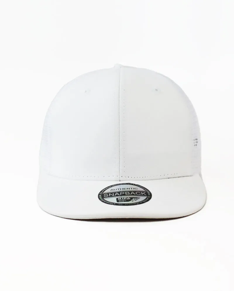 The Hat Depot - Cotton Mesh Back Snapback Trucker Cap
