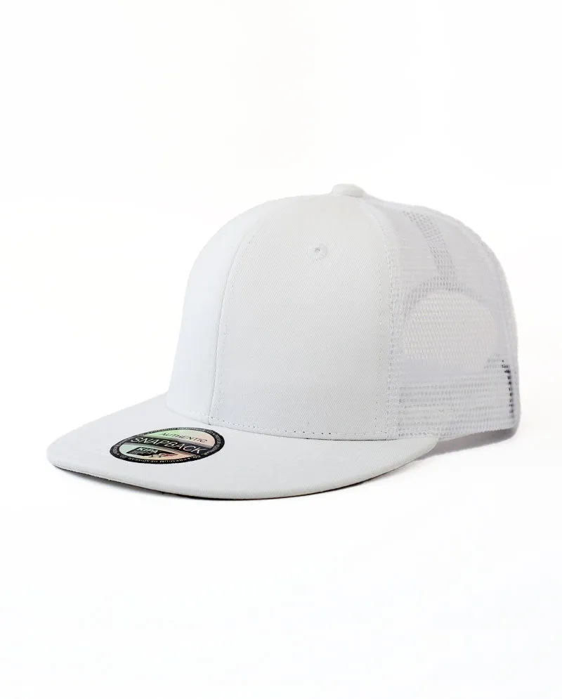 The Hat Depot - Cotton Mesh Back Snapback Trucker Cap