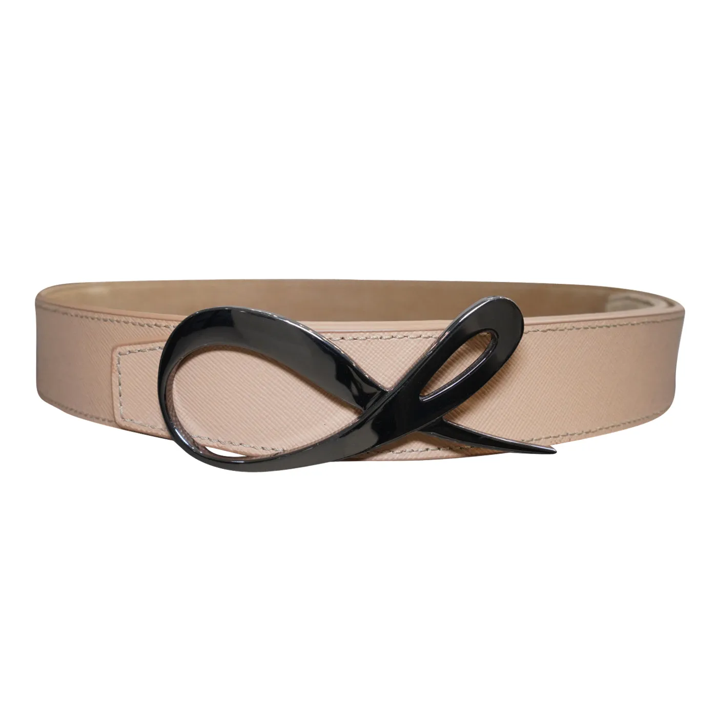 Tuscan Suede Pebbled Black Reversible Belt