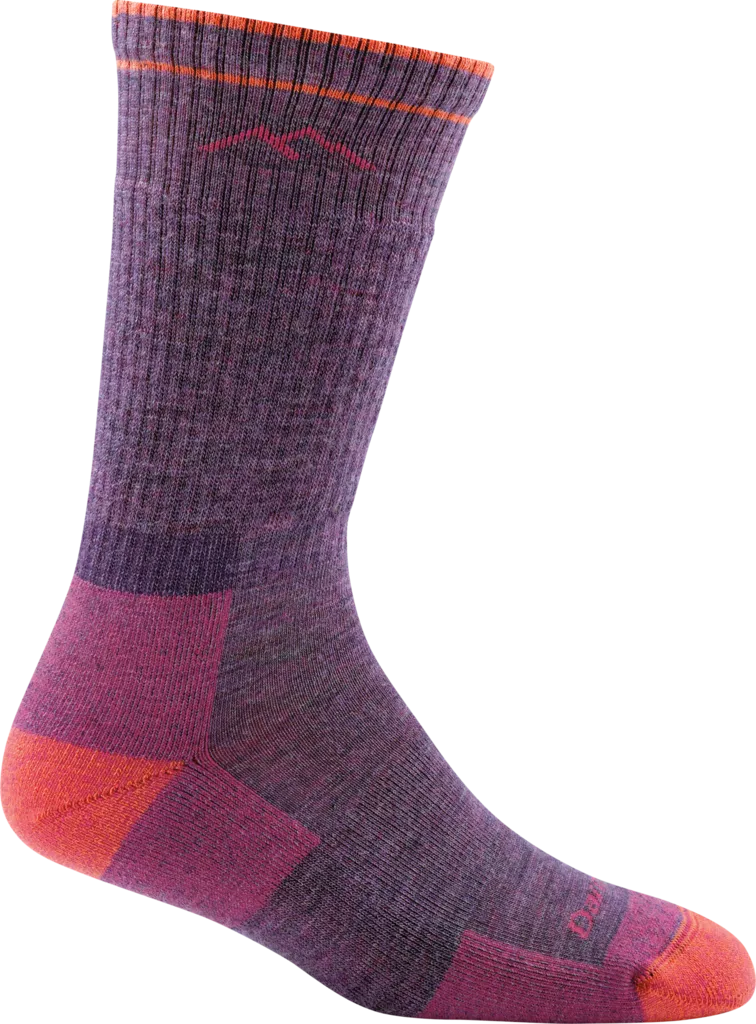 Women's Boot Hiker Midweight Hiking Socks (Plum Heather)